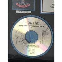 Guns N’ Roses Appetite For Destruction RIAA 13x Multi-Platinum Award presented to Steven Adler - RARE - Record Award