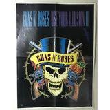 Guns N Roses Vintage Use Your Illusion Promo Poster - Poster
