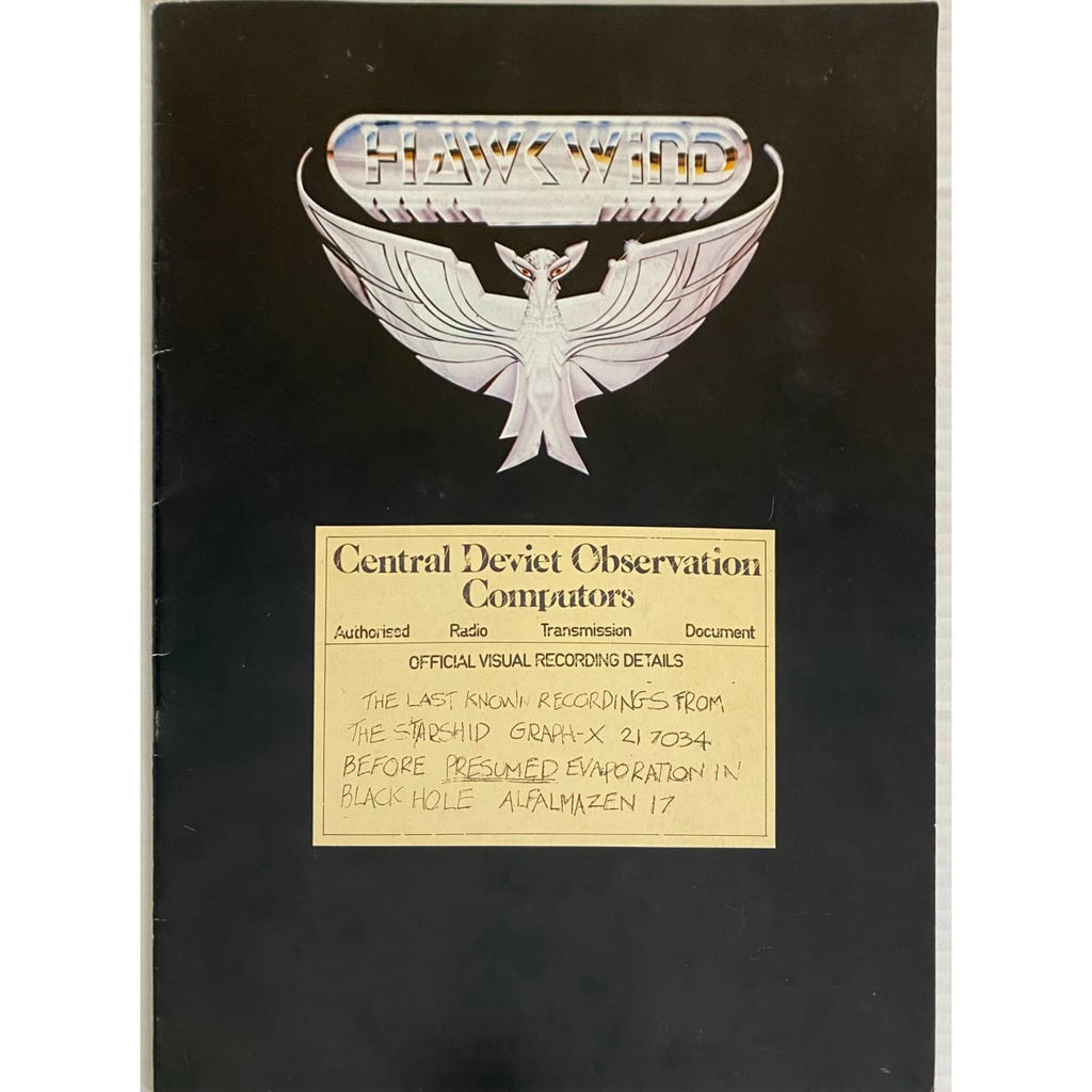 Hawkwind 1981 Tour Program – MusicGoldmine.com