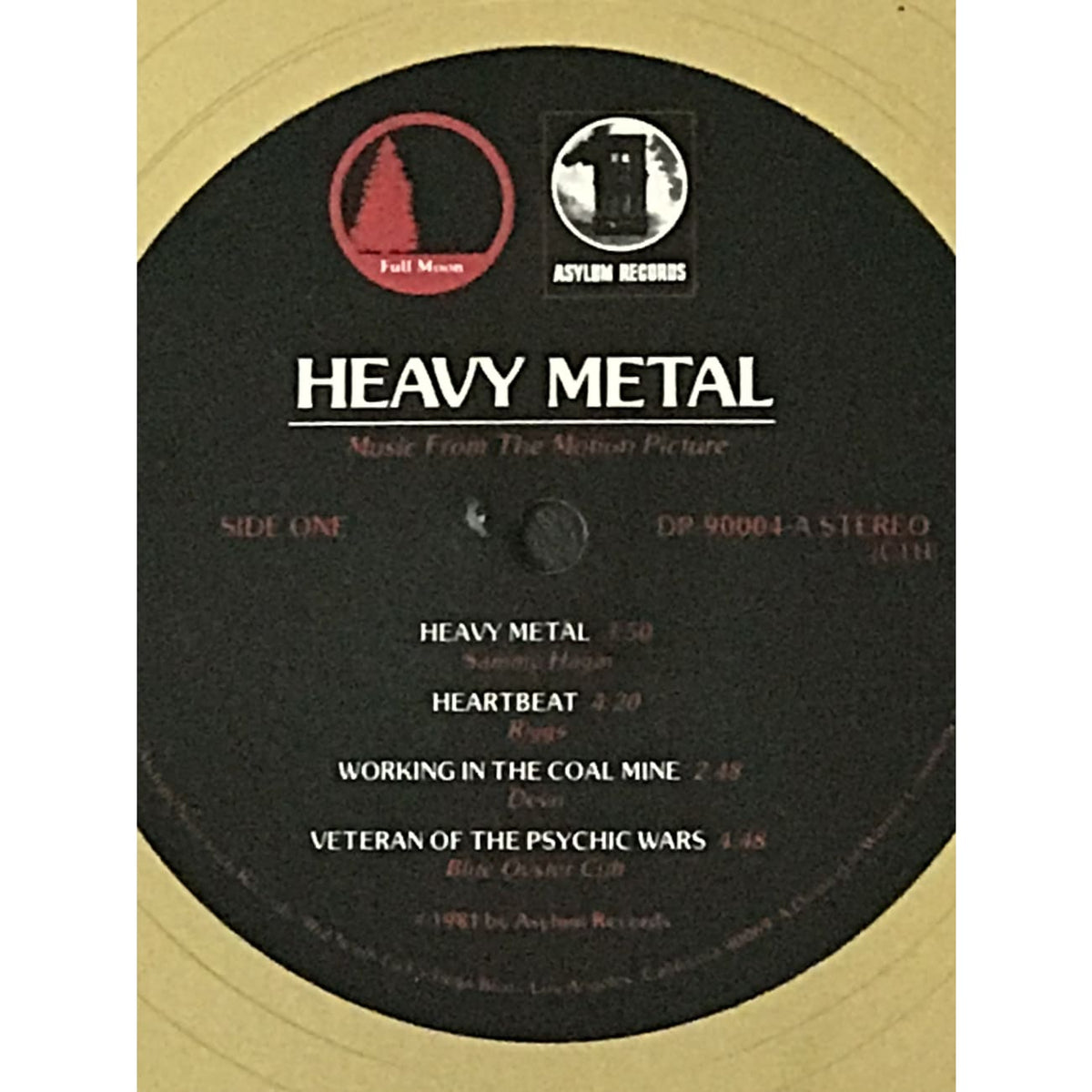 Heavy Metal 1981 Movie Soundtrack RIAA Gold Album Award – MusicGoldmine.com