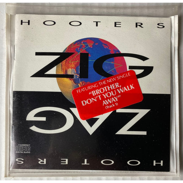 Hooters Zig Zag Promo 1989 CD - Media