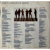 Huey Lewis & The News Fore! Promo LP signed by Lewis w/BAS COA - Music Memorabilia