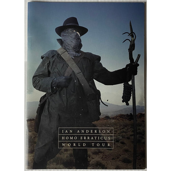 Ian Anderson 2014 Homo Erraticus World Tour Program - Music Memorabilia