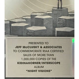 Imagine Dragons Night Visions RIAA Platinum Album Award - Record Award