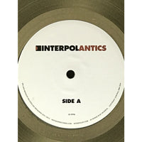 Interpol Antics RIAA Gold Album Award - Record Award