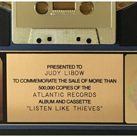 INXS Listen Like Thieves RIAA Gold LP Award - Record Award