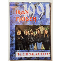 Iron Maiden Vintage Calendars - 1985 1991 and 1993 - 1991