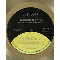 Jackson Browne Lives In The Balance RIAA Gold LP Award - Record Award