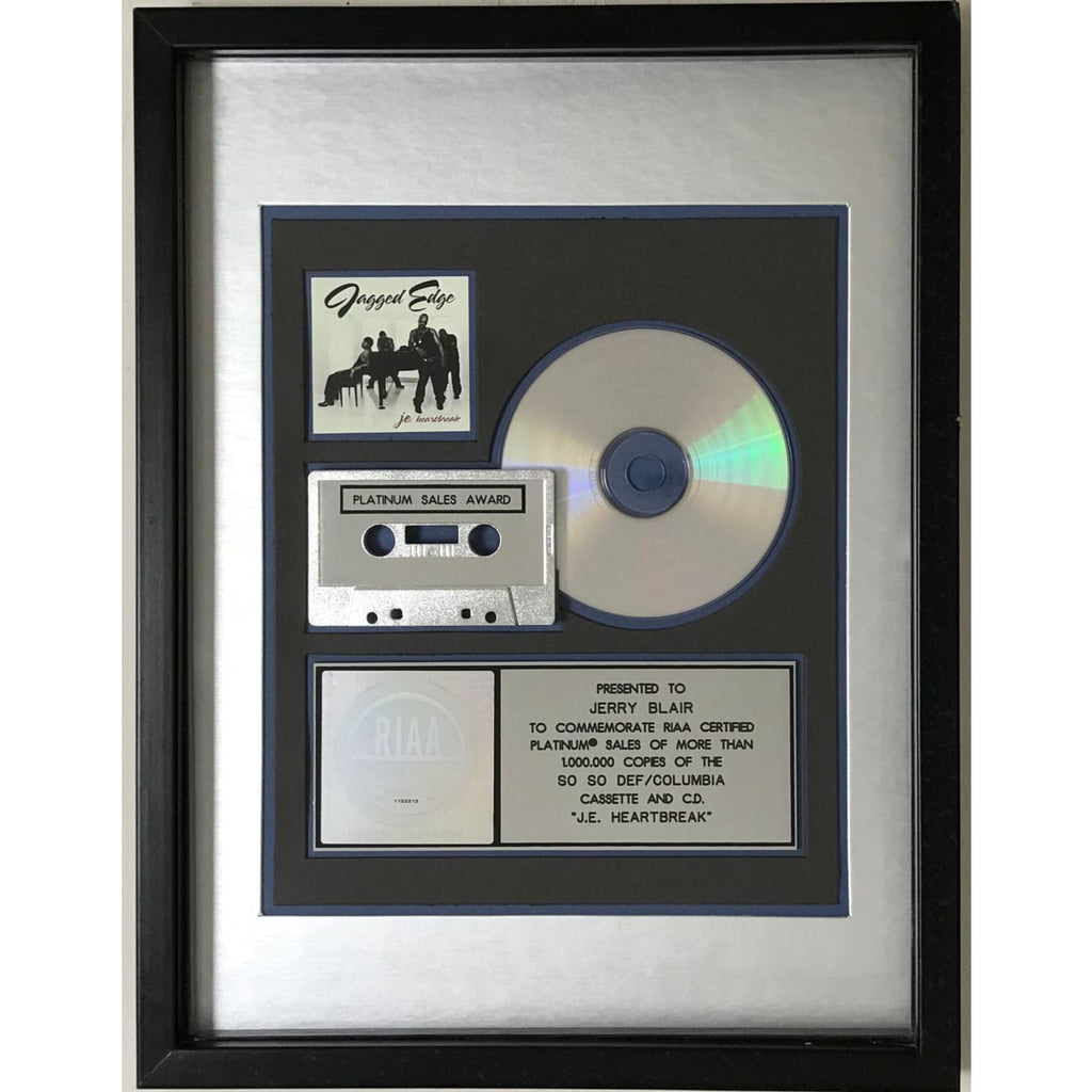 musicgoldmine.com - Jagged Edge J.E. Heartbreak RIAA Platinum