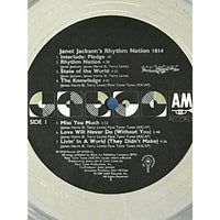 Janet Jackson Rhythm Nation RIAA 3x Multi-Platinum LP Award - Record Award