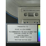 Janet Jackson Rhythm Nation RIAA 3x Multi-Platinum LP Award - Record Award