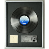 Jethro Tull M.U. The Best of Jethro Tull RIAA Platinum LP Award