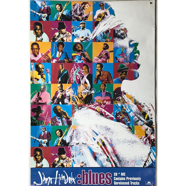 Jimi Hendrix Blues Greats 1994 Poster - Poster