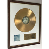 John Lennon Imagine RIAA White Matte Gold LP Award - RARE