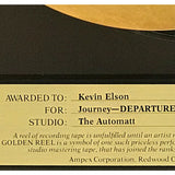 Journey Departure album Ampex Golden Reel Award - Record Award
