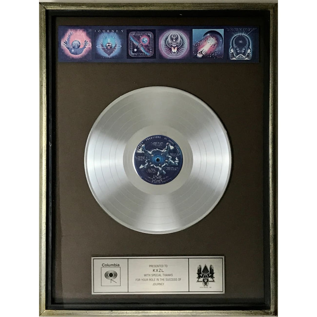 musicgoldmine.com - Journey Frontiers Columbia Records Award