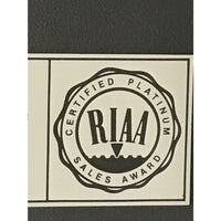 Julian Lennon Valotte RIAA Platinum LP Award - Record Award