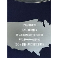 KC & the Sunshine Band 1976 label award - Record Award