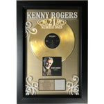 Kenny Rogers 21 Number 1s RIAA Gold Album Award presented to Kenny Rogers - RARE - Record Award