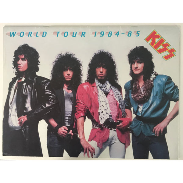 KISS 1984-85 Concert Tour Program - RARE - Music Memorabilia