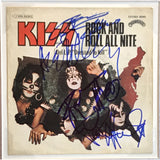 KISS 45 Sleeve Autographed by all 4 w/Epperson LOA