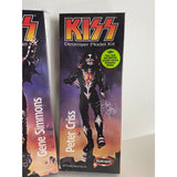 KISS Destroyer Model Kit Figures (1998 Edition) -All 4 NEW IN BOX - Music Memorabilia