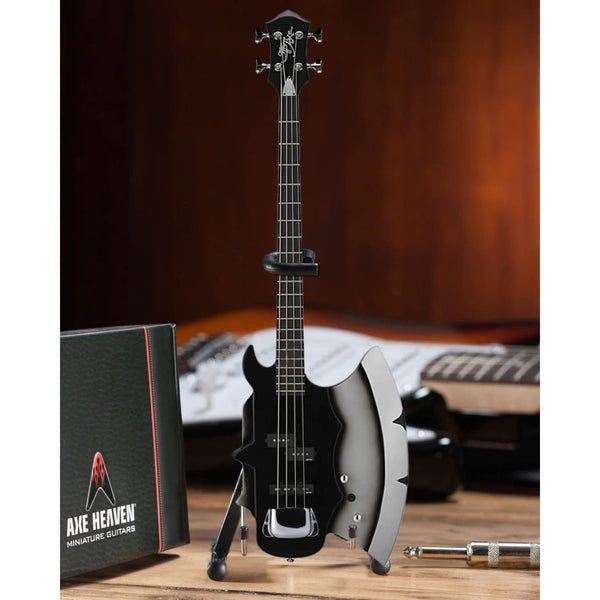 KISS™ Gene Simmons Signature AXE Mini Bass Guitar Replica - Miniatures