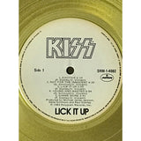 KISS Lick It Up CRIA Gold Album Award - Record Award