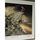 Korn Follow The Leader Album Art Signed by Group & Artist w/JSA LOA - Music Memorabilia