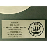 L.T.D. Togetherness RIAA Platinum Album Award - Record Award