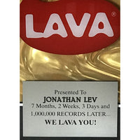 Lava Records multi-artist label award - Record Award