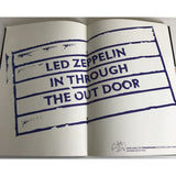 Led Zeppelin 1979 Knebworth Tour Program - Music Memorabilia