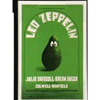 Led Zeppelin Handbill Memorabilia Collage