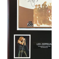 Led Zeppelin II Album Collage signed by Robert Plant w/Epperson LOA