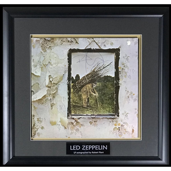 Led Zeppelin IV Album Signed by Robert Plant w/Epperson LOA