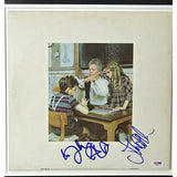 Led Zeppelin Presence Collage signed by Robert Plant and John Paul Jones w/PSA LOA - Music Memorabilia Collage