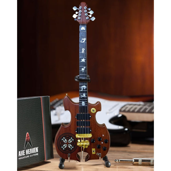 Led Zeppelin Signature John Paul Jones Alembic 8-String Bass Mini Guitar Replica - Miniatures