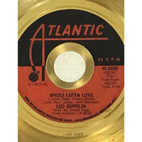 Led Zeppelin Whole Lotta Love RIAA Gold 45 Award - RARE - Record Award