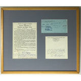 Leon Russell Signed 1962 Music Union Forms - RARE - Music Memorabilia Collage