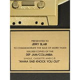 LL Cool J Mama Said Knock You Out RIAA Gold Single Award - Record Award