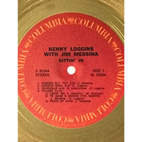 Loggins and Messina Sittin’ In White Matte RIAA Gold Album Award - RARE
