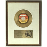 Loggins and Messina Your Mama Dont Dance White Matte RIAA Gold 45 Award - RARE