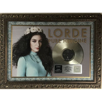 Lorde Pure Heroine RIAA Multi-Platinum Award - Record Award
