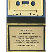 Luscious Jackson Fever In Fever Out RIAA Gold Album Award - Record Award