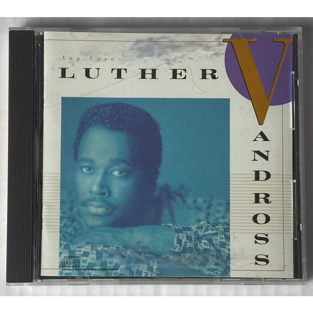 洋楽 Luther Vandross LP Any love Luther Vandross – Any Love – Vinyl (7