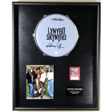Lynyrd Skynyrd Drumhead Collage Signed by Artimus Pyle w/JSA COA