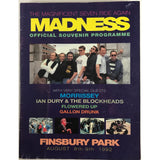 Madness 1992 UK Tour Concert Program - Music Memorabilia
