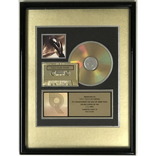Mariah Carey Emotions RIAA Gold Award - Record Award