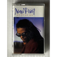Maxi Priest Best of Me 1991 Promo Cassette - Media