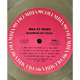 Men At Work Columbia Records award - Record Award